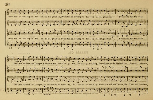 The Key-Stone Collection of Church Music: a complete collection of hymn tunes, anthems, psalms, chants, & c. to which is added the physiological system for training choirs and teaching singing schools page 280