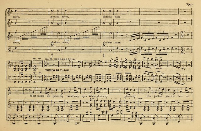 The Key-Stone Collection of Church Music: a complete collection of hymn tunes, anthems, psalms, chants, & c. to which is added the physiological system for training choirs and teaching singing schools page 289