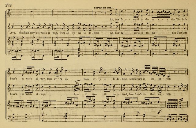 The Key-Stone Collection of Church Music: a complete collection of hymn tunes, anthems, psalms, chants, & c. to which is added the physiological system for training choirs and teaching singing schools page 292