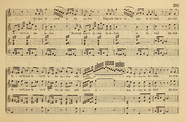 The Key-Stone Collection of Church Music: a complete collection of hymn tunes, anthems, psalms, chants, & c. to which is added the physiological system for training choirs and teaching singing schools page 293