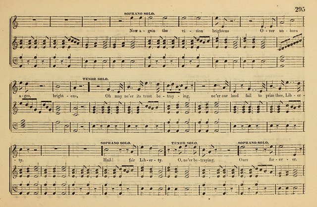 The Key-Stone Collection of Church Music: a complete collection of hymn tunes, anthems, psalms, chants, & c. to which is added the physiological system for training choirs and teaching singing schools page 295