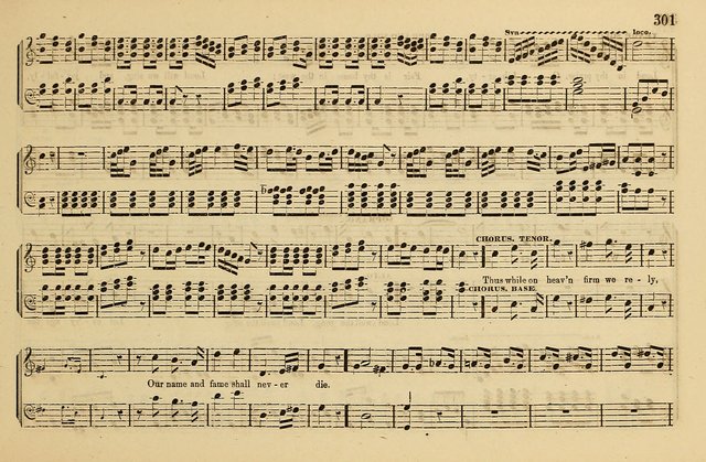 The Key-Stone Collection of Church Music: a complete collection of hymn tunes, anthems, psalms, chants, & c. to which is added the physiological system for training choirs and teaching singing schools page 301