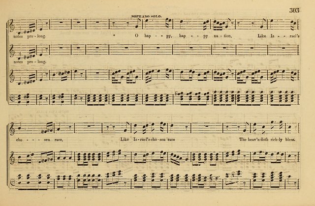 The Key-Stone Collection of Church Music: a complete collection of hymn tunes, anthems, psalms, chants, & c. to which is added the physiological system for training choirs and teaching singing schools page 303