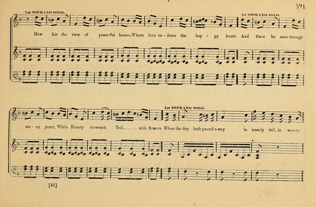 The Key-Stone Collection of Church Music: a complete collection of hymn tunes, anthems, psalms, chants, & c. to which is added the physiological system for training choirs and teaching singing schools page 321