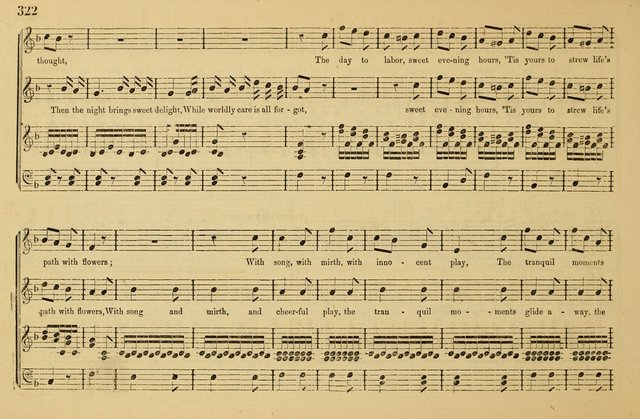 The Key-Stone Collection of Church Music: a complete collection of hymn tunes, anthems, psalms, chants, & c. to which is added the physiological system for training choirs and teaching singing schools page 322