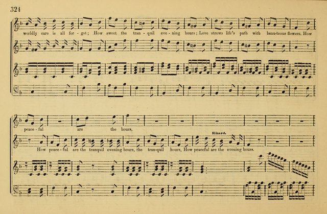 The Key-Stone Collection of Church Music: a complete collection of hymn tunes, anthems, psalms, chants, & c. to which is added the physiological system for training choirs and teaching singing schools page 324