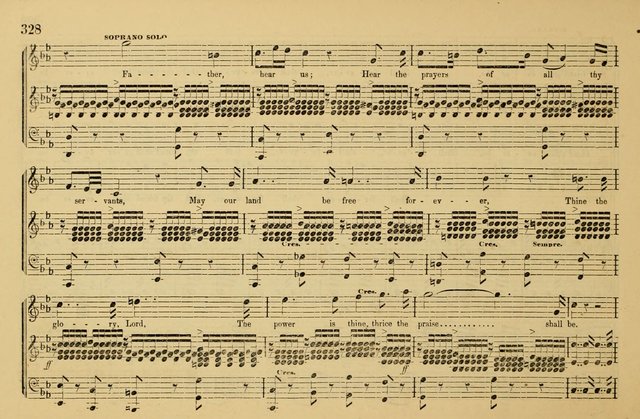 The Key-Stone Collection of Church Music: a complete collection of hymn tunes, anthems, psalms, chants, & c. to which is added the physiological system for training choirs and teaching singing schools page 328