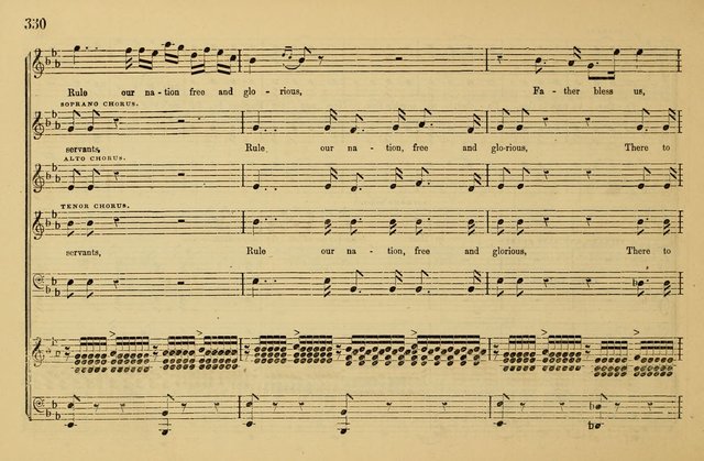 The Key-Stone Collection of Church Music: a complete collection of hymn tunes, anthems, psalms, chants, & c. to which is added the physiological system for training choirs and teaching singing schools page 330