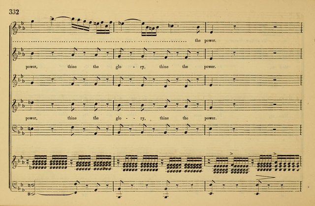 The Key-Stone Collection of Church Music: a complete collection of hymn tunes, anthems, psalms, chants, & c. to which is added the physiological system for training choirs and teaching singing schools page 332