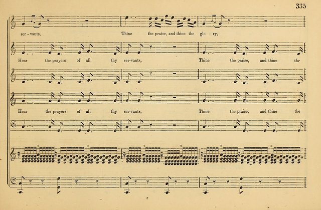 The Key-Stone Collection of Church Music: a complete collection of hymn tunes, anthems, psalms, chants, & c. to which is added the physiological system for training choirs and teaching singing schools page 335