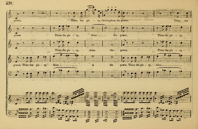 The Key-Stone Collection of Church Music: a complete collection of hymn tunes, anthems, psalms, chants, & c. to which is added the physiological system for training choirs and teaching singing schools page 338