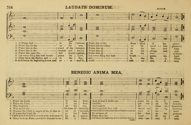 The Key-Stone Collection of Church Music: a complete collection of hymn tunes, anthems, psalms, chants, & c. to which is added the physiological system for training choirs and teaching singing schools page 344