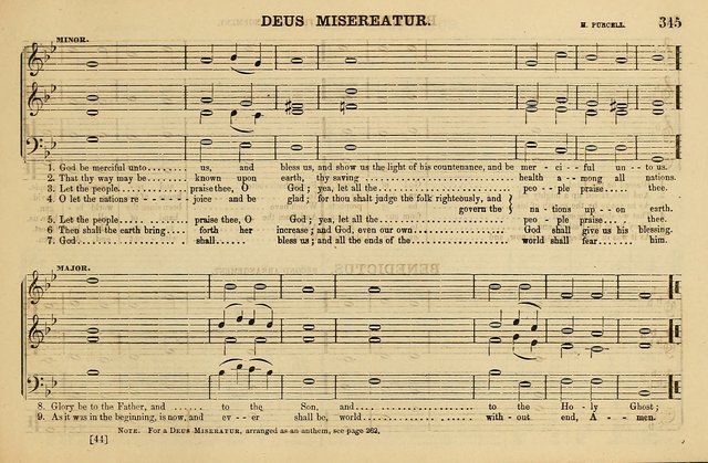 The Key-Stone Collection of Church Music: a complete collection of hymn tunes, anthems, psalms, chants, & c. to which is added the physiological system for training choirs and teaching singing schools page 345