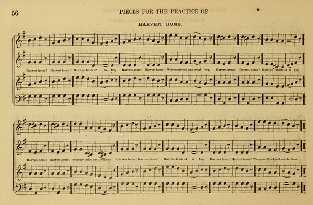 The Key-Stone Collection of Church Music: a complete collection of hymn tunes, anthems, psalms, chants, & c. to which is added the physiological system for training choirs and teaching singing schools page 56