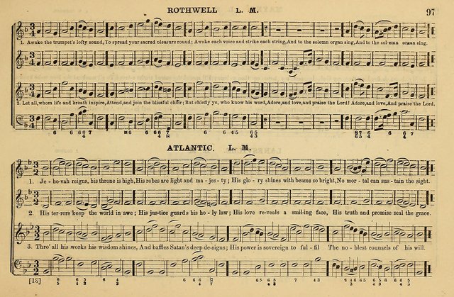 The Key-Stone Collection of Church Music: a complete collection of hymn tunes, anthems, psalms, chants, & c. to which is added the physiological system for training choirs and teaching singing schools page 97