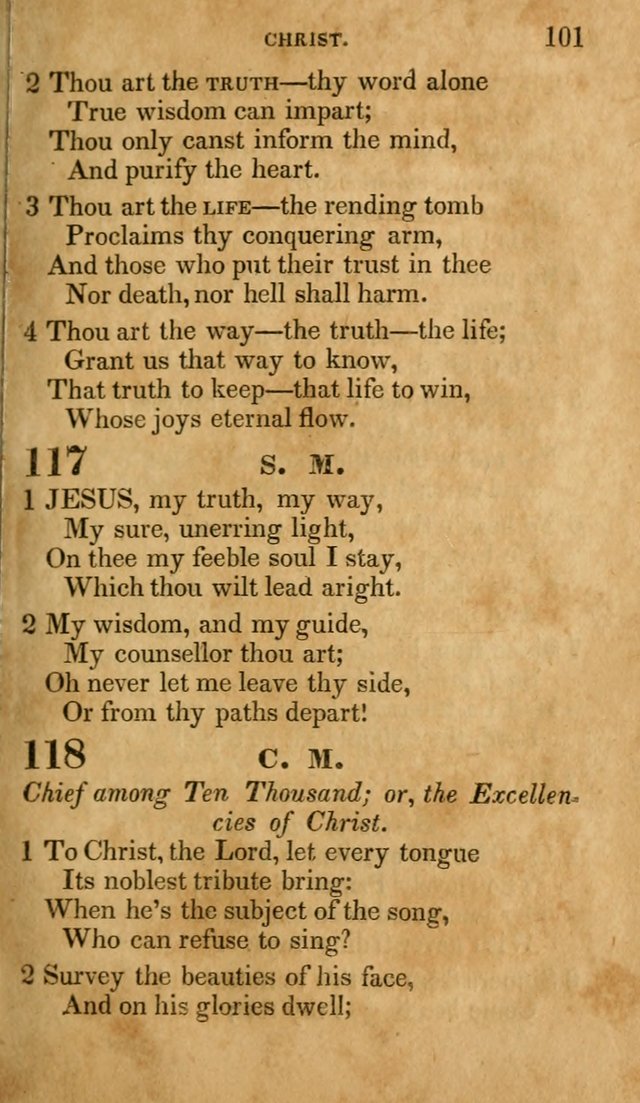 The Lyrica: a collection of psalms, hymns, and spiritual songs, adapted to general use page 101