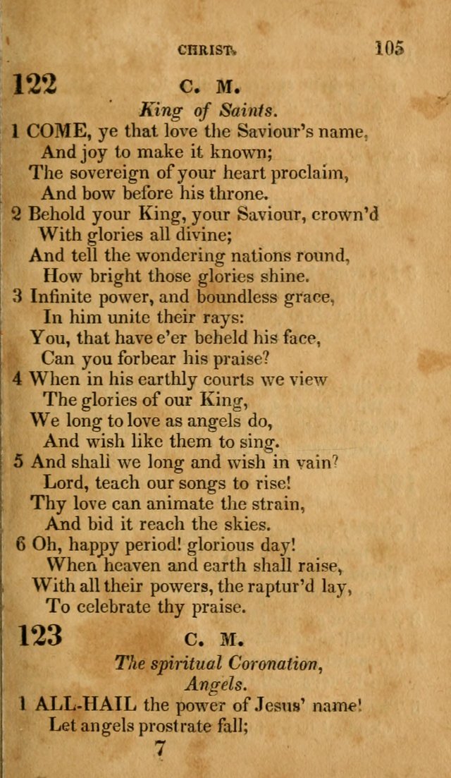 The Lyrica: a collection of psalms, hymns, and spiritual songs, adapted to general use page 105