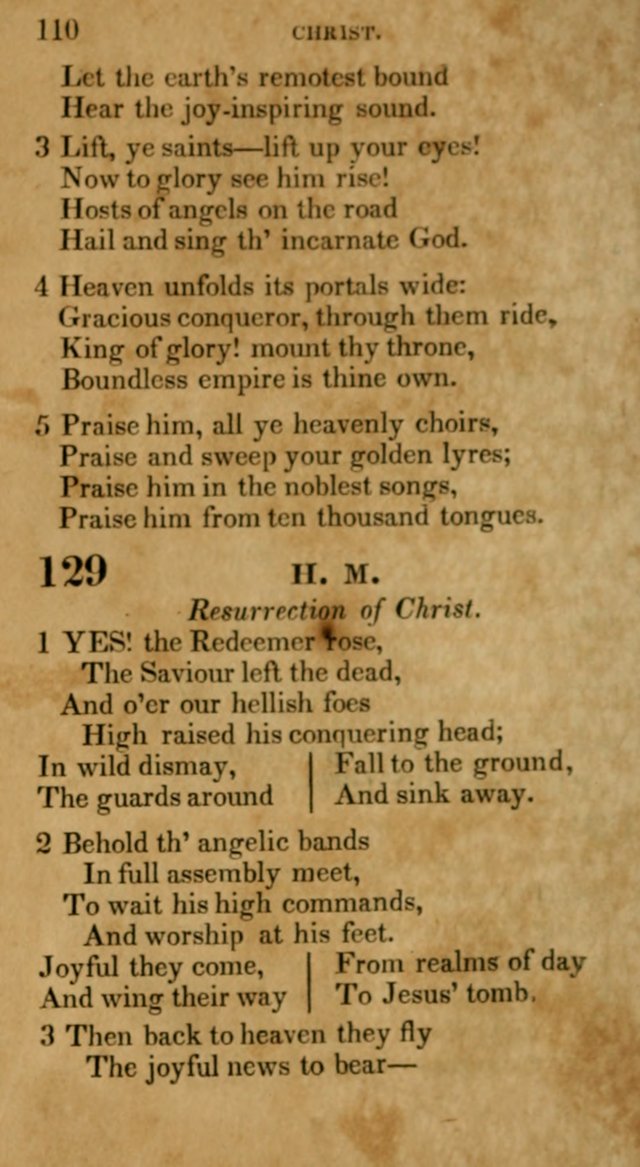 The Lyrica: a collection of psalms, hymns, and spiritual songs, adapted to general use page 110