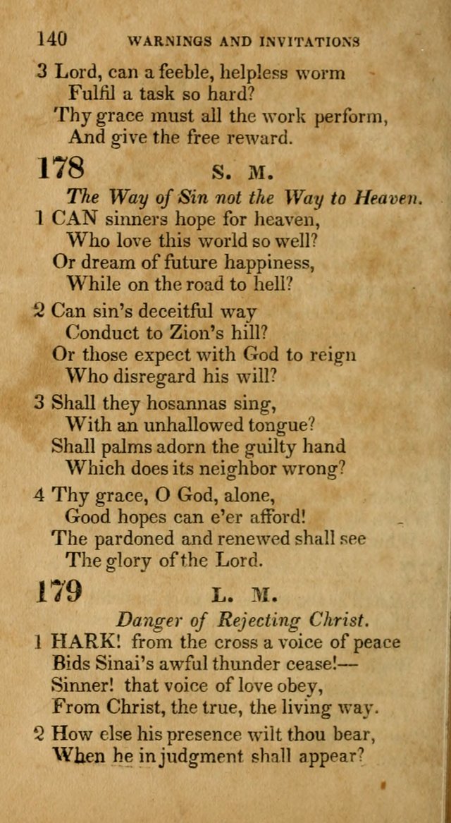 The Lyrica: a collection of psalms, hymns, and spiritual songs, adapted to general use page 140