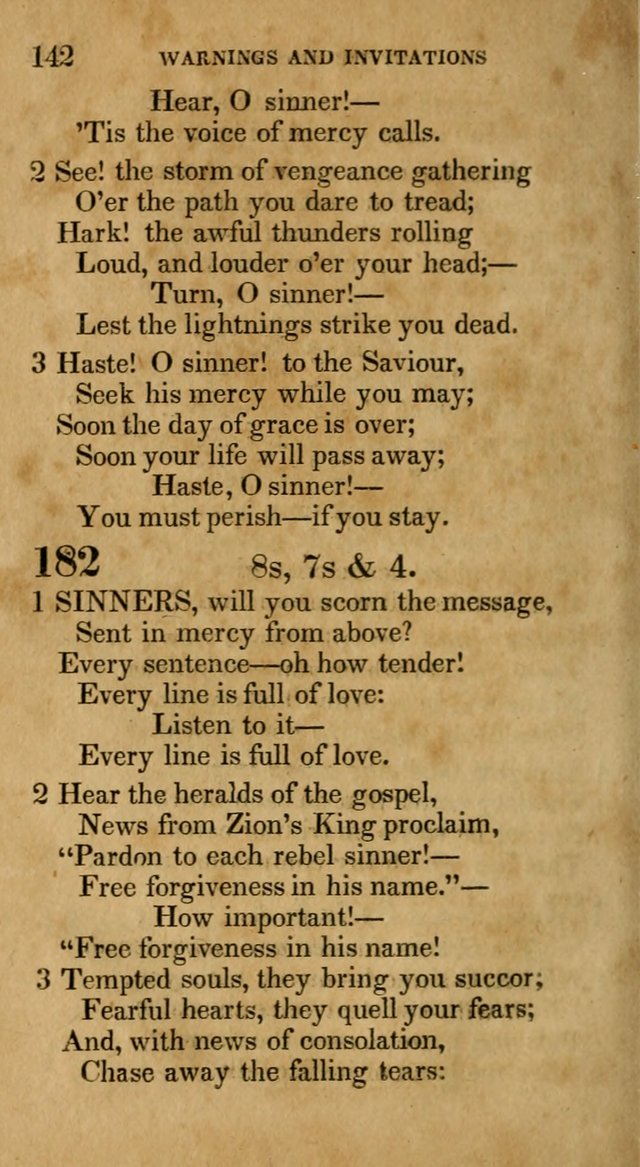 The Lyrica: a collection of psalms, hymns, and spiritual songs, adapted to general use page 142