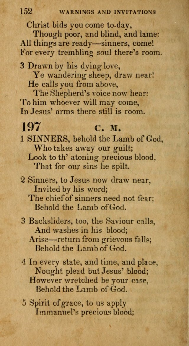 The Lyrica: a collection of psalms, hymns, and spiritual songs, adapted to general use page 152