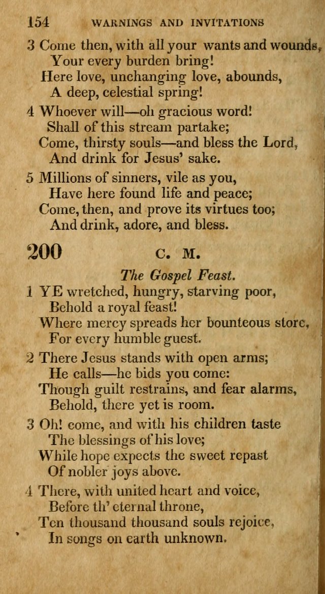 The Lyrica: a collection of psalms, hymns, and spiritual songs, adapted to general use page 154