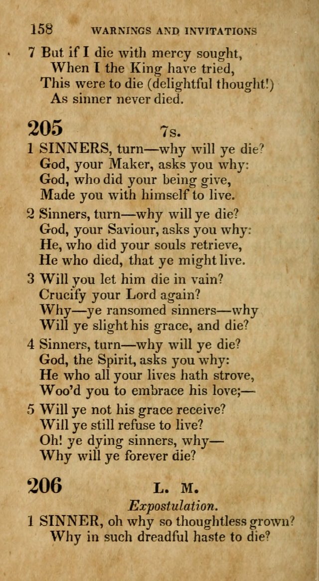 The Lyrica: a collection of psalms, hymns, and spiritual songs, adapted to general use page 158