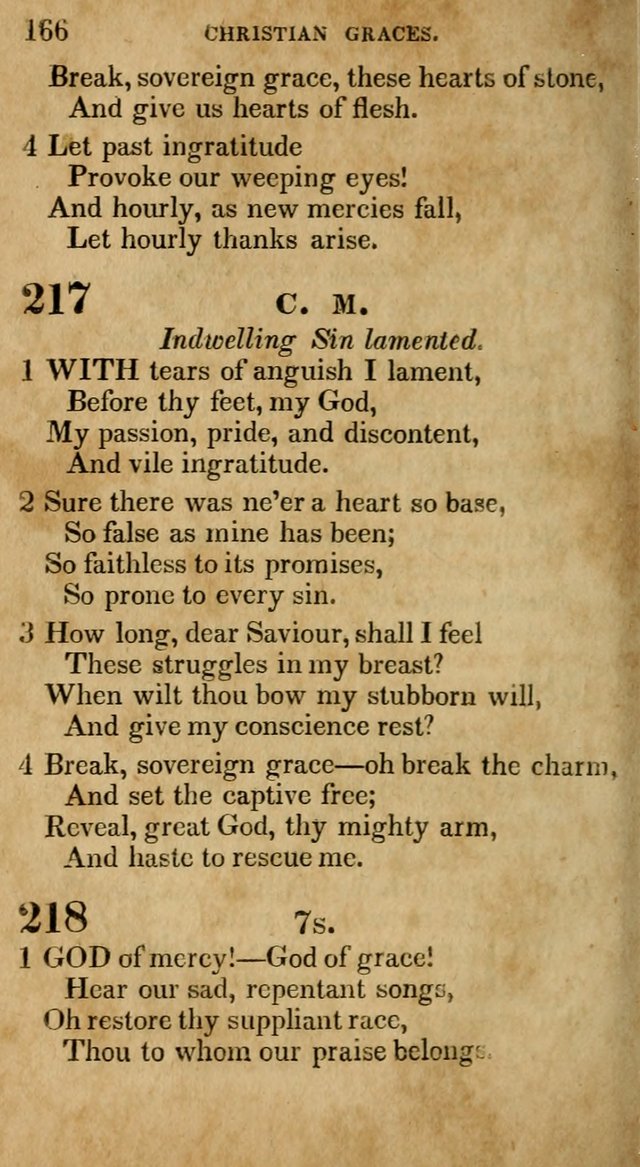 The Lyrica: a collection of psalms, hymns, and spiritual songs, adapted to general use page 166