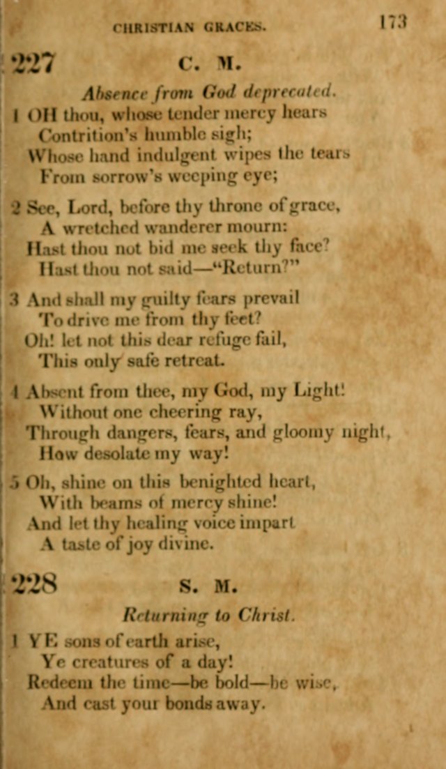 The Lyrica: a collection of psalms, hymns, and spiritual songs, adapted to general use page 173