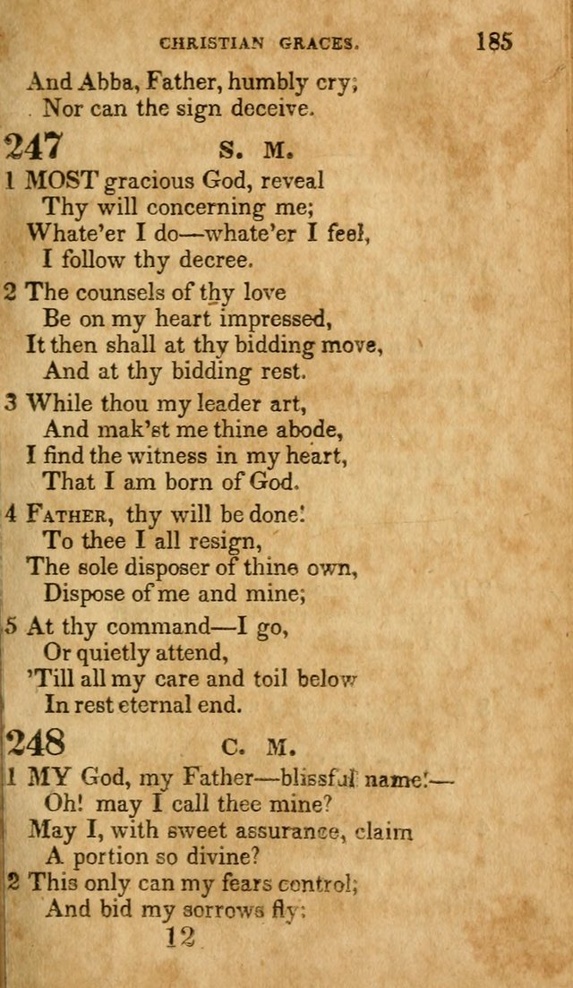 The Lyrica: a collection of psalms, hymns, and spiritual songs, adapted to general use page 185