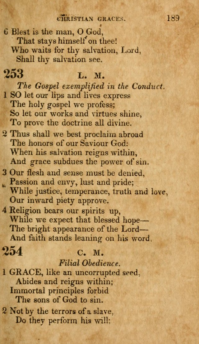 The Lyrica: a collection of psalms, hymns, and spiritual songs, adapted to general use page 189