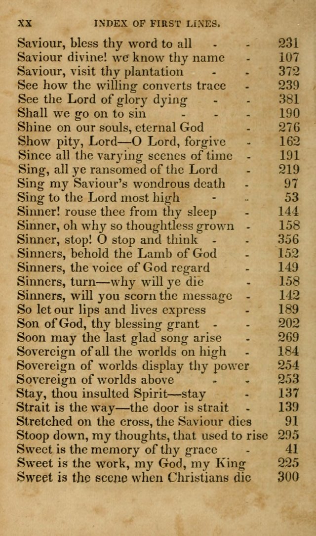 The Lyrica: a collection of psalms, hymns, and spiritual songs, adapted to general use page 20