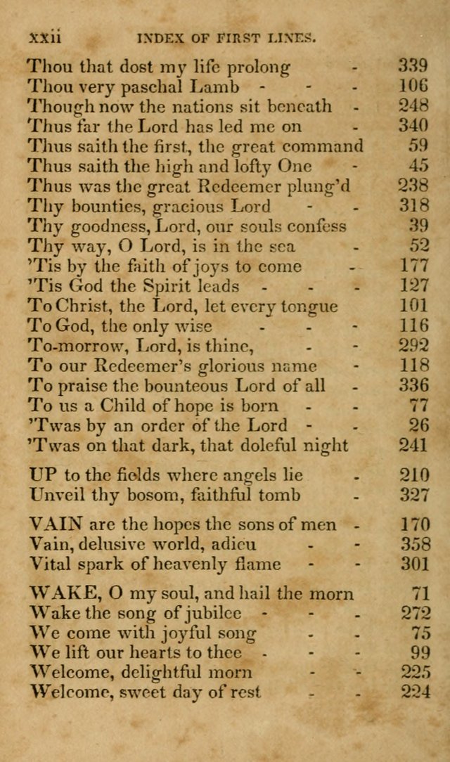 The Lyrica: a collection of psalms, hymns, and spiritual songs, adapted to general use page 22