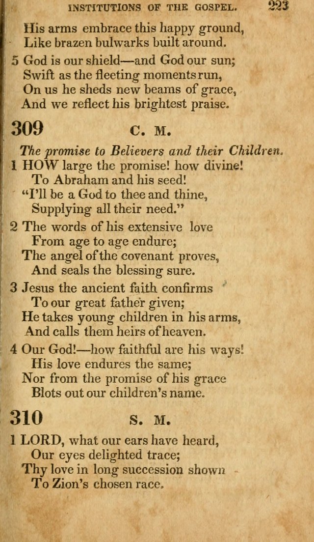 The Lyrica: a collection of psalms, hymns, and spiritual songs, adapted to general use page 223