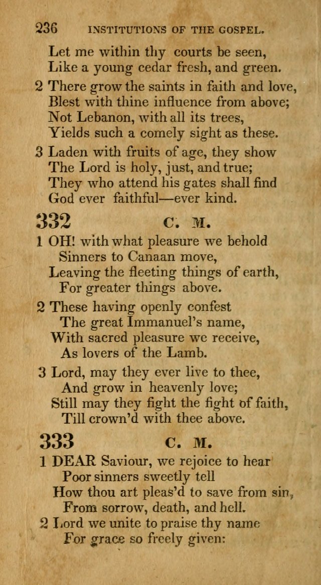 The Lyrica: a collection of psalms, hymns, and spiritual songs, adapted to general use page 236