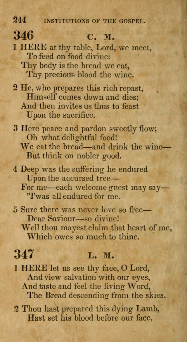 The Lyrica: a collection of psalms, hymns, and spiritual songs, adapted to general use page 244