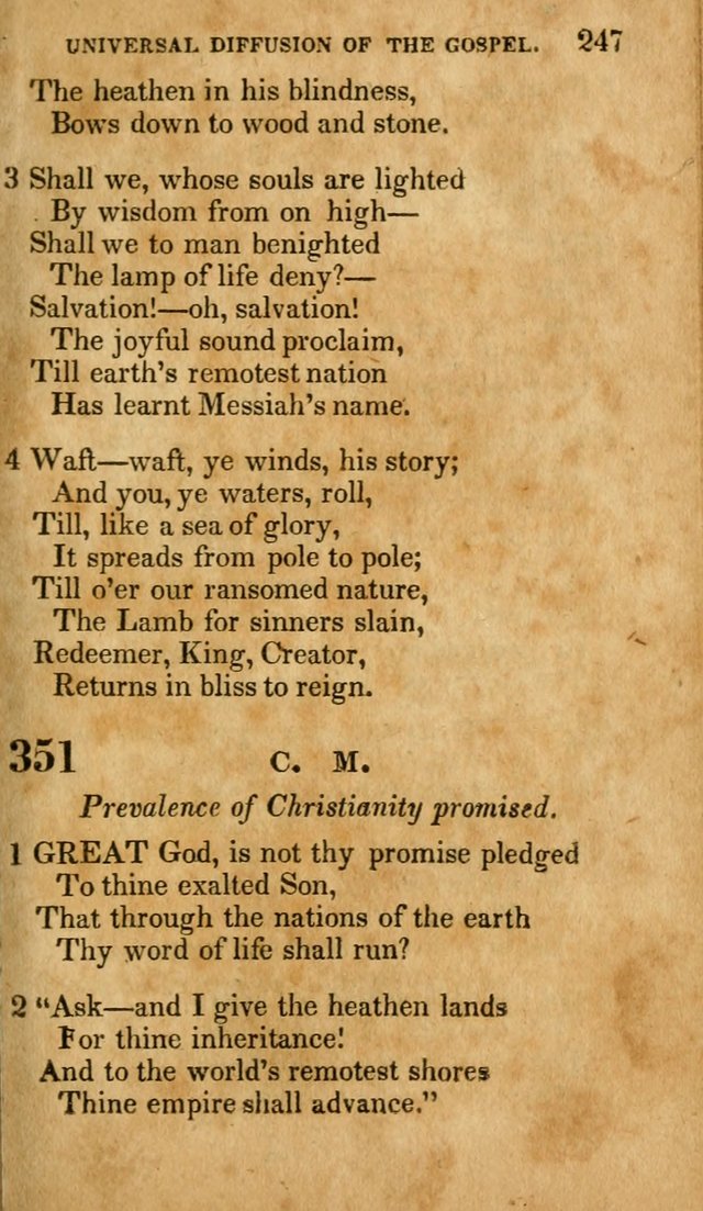 The Lyrica: a collection of psalms, hymns, and spiritual songs, adapted to general use page 247