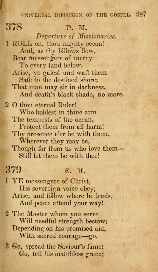 The Lyrica: a collection of psalms, hymns, and spiritual songs, adapted to general use page 267