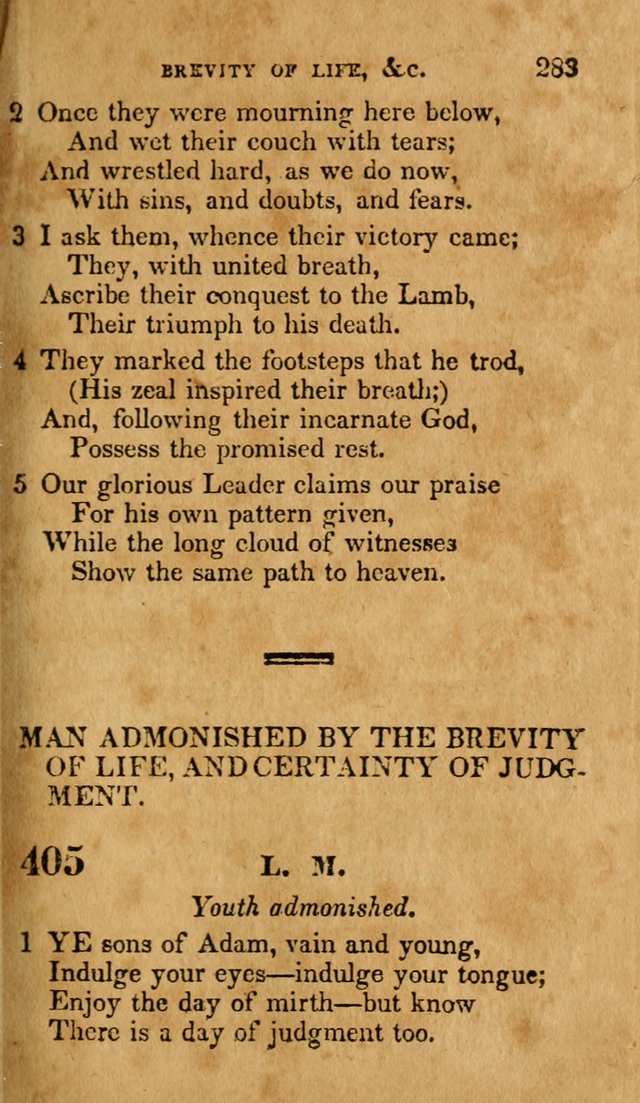 The Lyrica: a collection of psalms, hymns, and spiritual songs, adapted to general use page 283