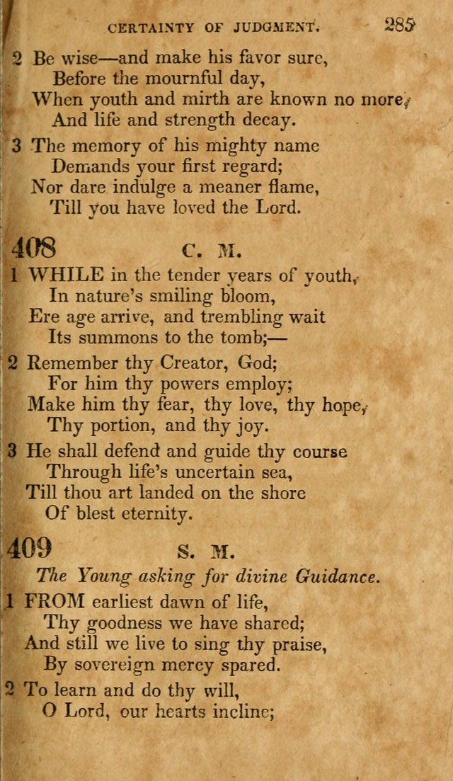 The Lyrica: a collection of psalms, hymns, and spiritual songs, adapted to general use page 285