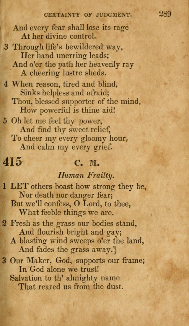 The Lyrica: a collection of psalms, hymns, and spiritual songs, adapted to general use page 289