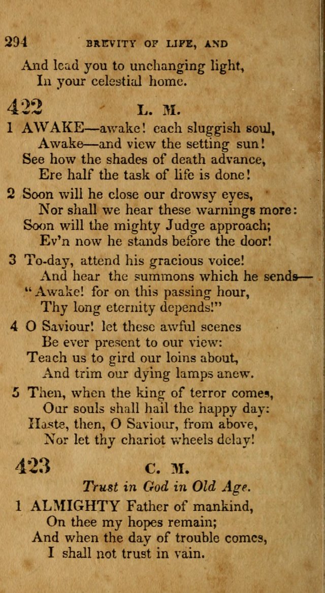 The Lyrica: a collection of psalms, hymns, and spiritual songs, adapted to general use page 294