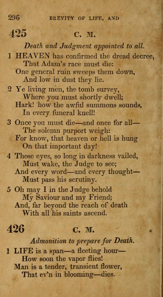 The Lyrica: a collection of psalms, hymns, and spiritual songs, adapted to general use page 296