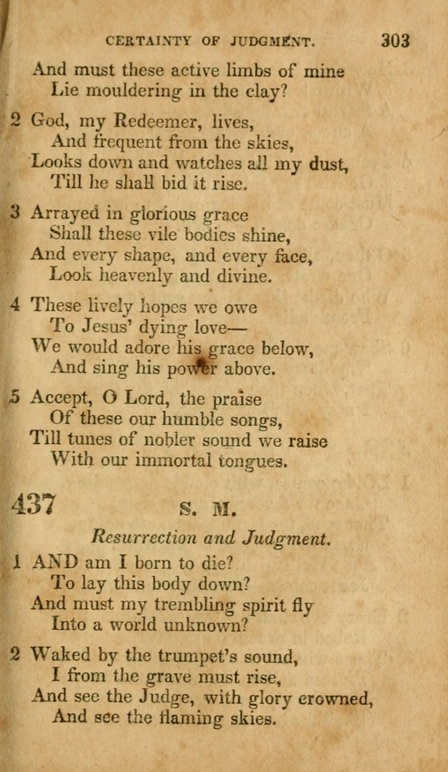 The Lyrica: a collection of psalms, hymns, and spiritual songs, adapted to general use page 303