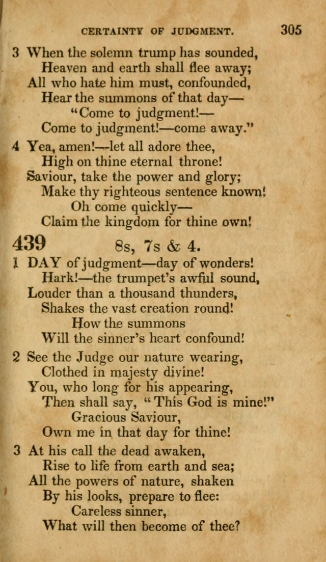 The Lyrica: a collection of psalms, hymns, and spiritual songs, adapted to general use page 305