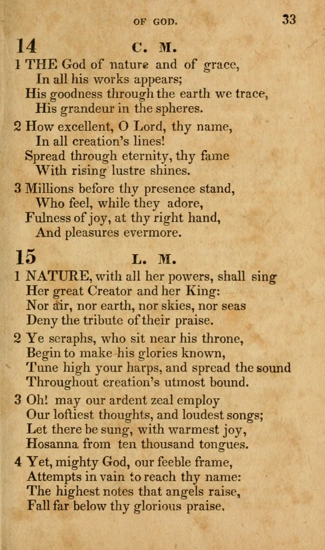 The Lyrica: a collection of psalms, hymns, and spiritual songs, adapted to general use page 33