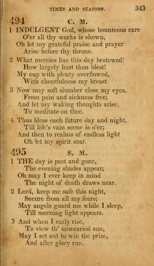 The Lyrica: a collection of psalms, hymns, and spiritual songs, adapted to general use page 343