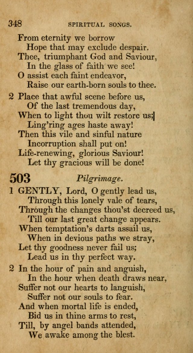 The Lyrica: a collection of psalms, hymns, and spiritual songs, adapted to general use page 348