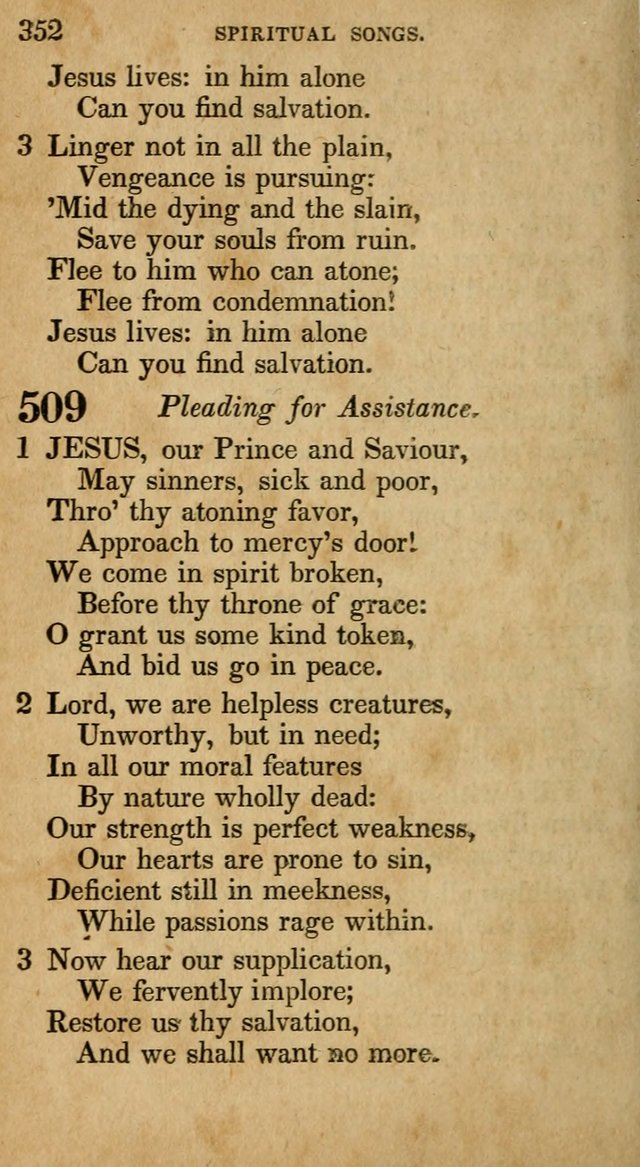 The Lyrica: a collection of psalms, hymns, and spiritual songs, adapted to general use page 352