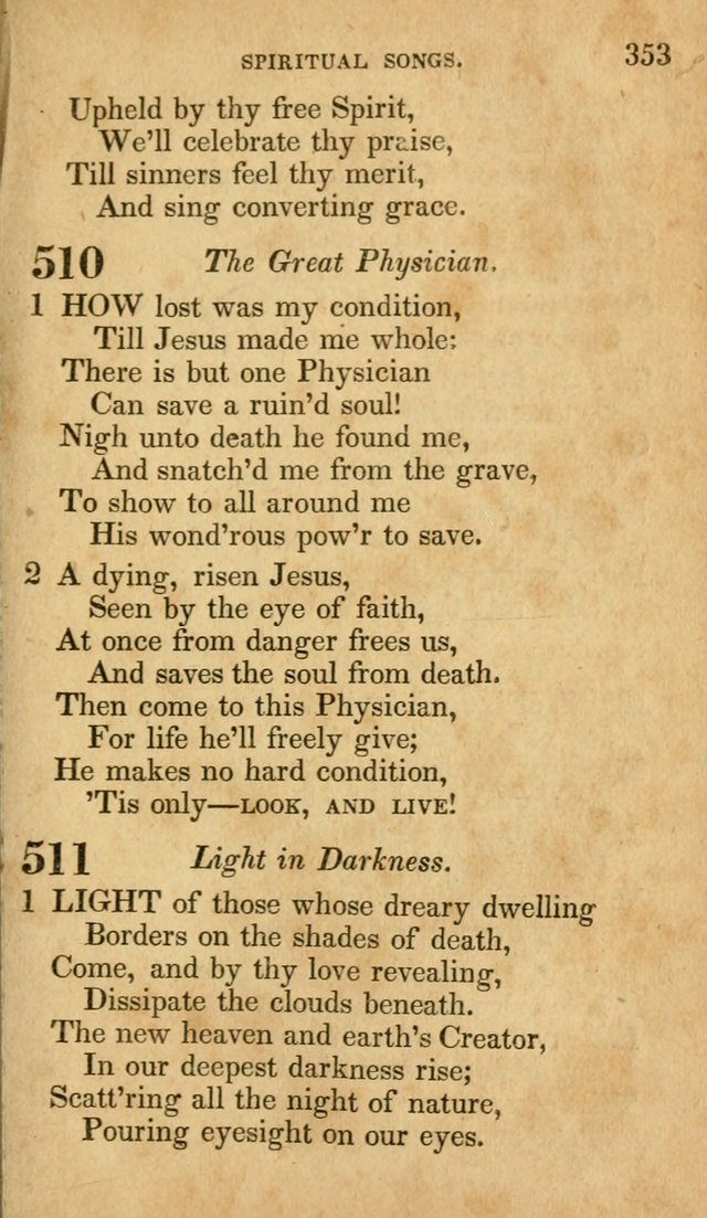 The Lyrica: a collection of psalms, hymns, and spiritual songs, adapted to general use page 353